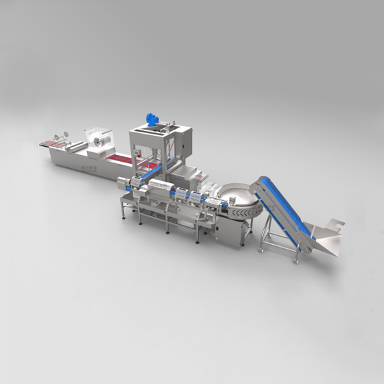 肠类自动整列机